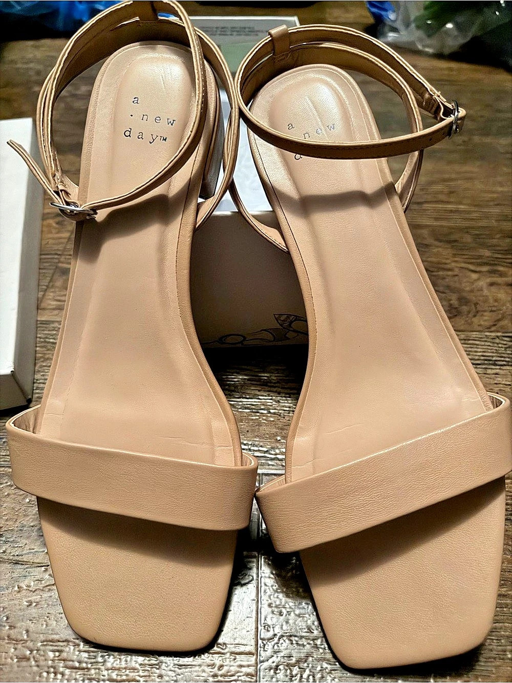 Aldo Adz03 Delores Tan Sandals US 10 W Like New